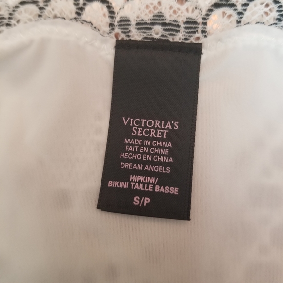 Donated*Victoria'sSecret lingerie white lace pantie - Picture 5 of 6